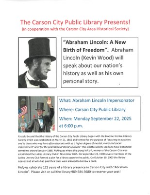 "Abraham Lincoln: A New Birth of Freedom" "Abraham Lincoln: A New Birth of Freedom"