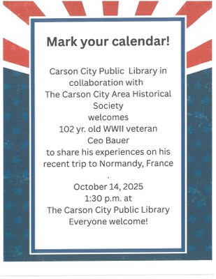 Mark your calendar!