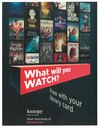 Kanopy flyer for movie streaming